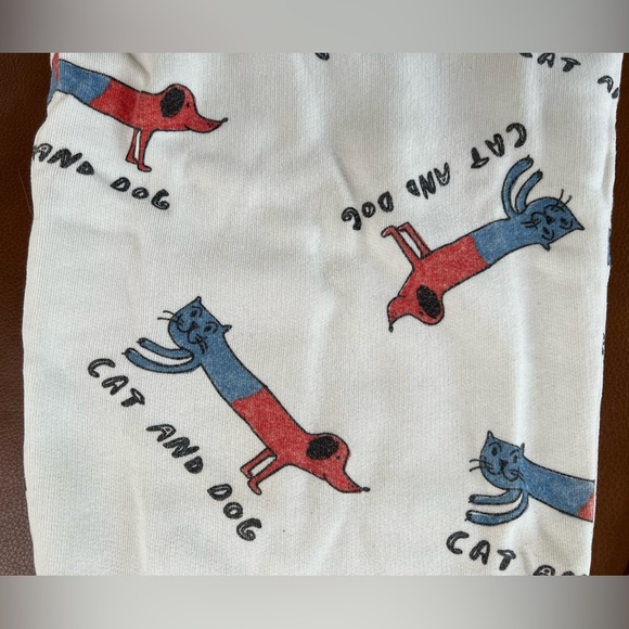 Bobo Choses Cats and Dogs Playsuit (6-12 mos) - Picture 6 of 8